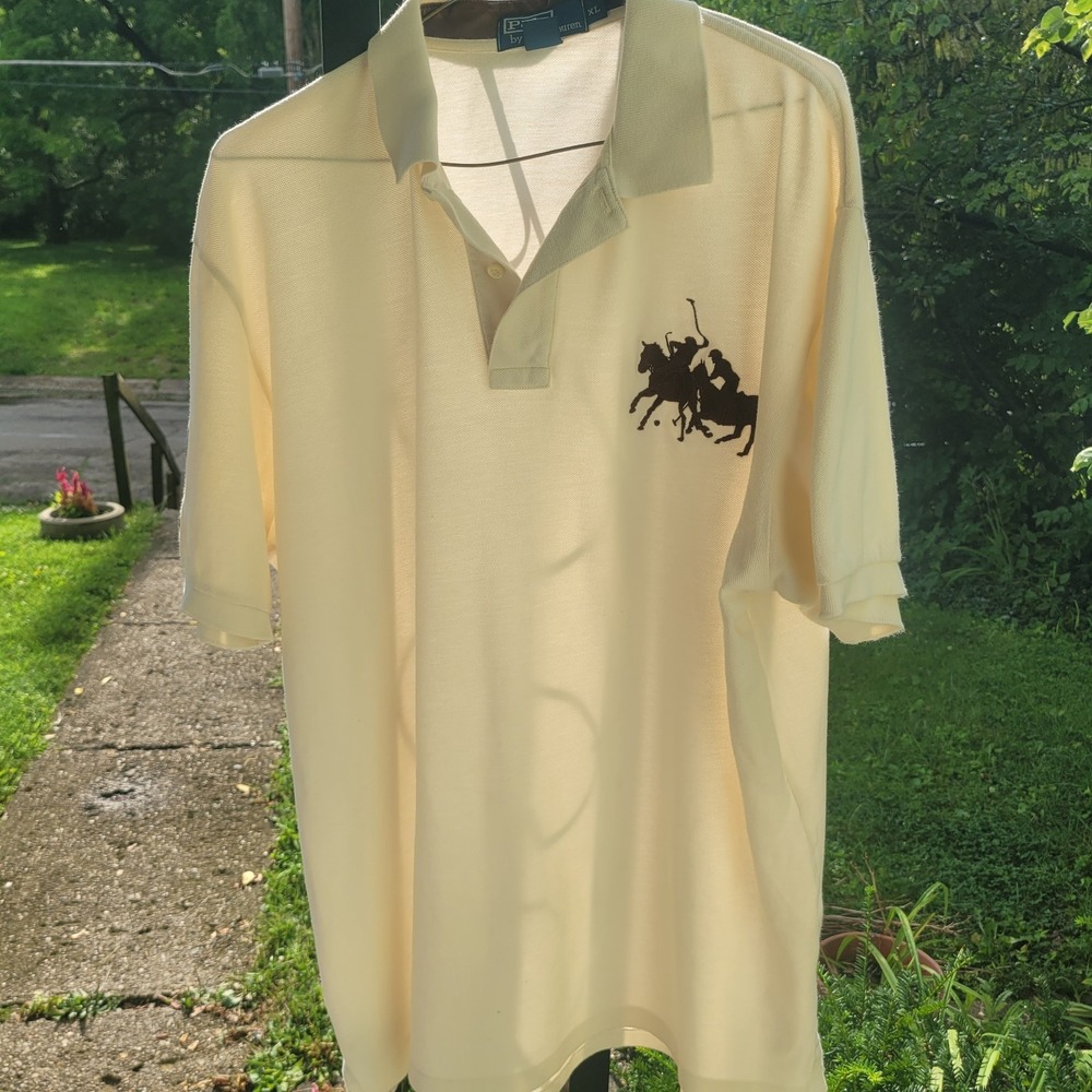 Ralph Lauren Men's XL Short Sleeve Size XL with 2 Big Pony